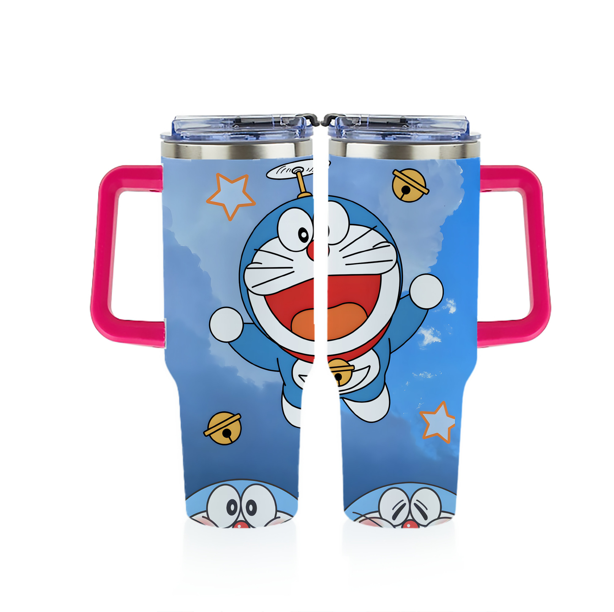 （画像用） ドラえもん Doraemon 1200ｍLフルプリント車用タンブラー